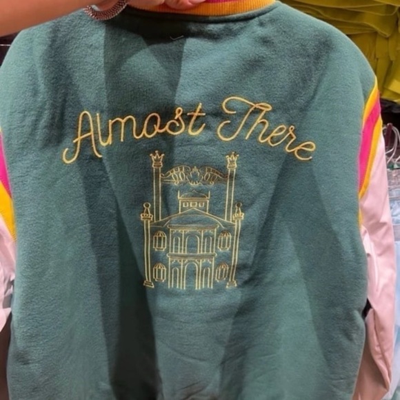 NEW Disney Varsity Jacket Tiana Rey Princess And The Frog - Adult Size xl - Picture 2 of 7